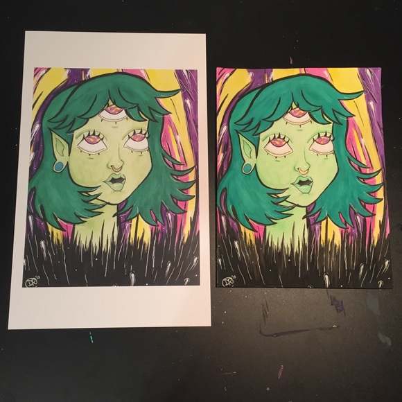 Ascending prints - Picture 2 of 2